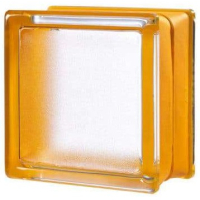 Ladrillo de Vidrio Esmerilado Mini APRICOT (Amarillo)