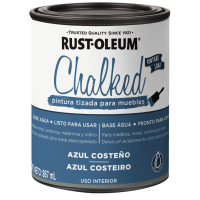 Pintura Tizada Chalked Rust Oleum Azul Costeño