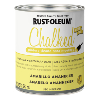 Pintura Tizada Chalked Rust Oleum Amarillo Amanecer