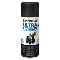 Pintura Negro Cañón Satinado Ultra Cover Rust Oleum