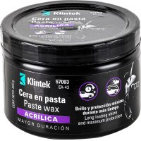 Cera en Pasta Acrílica para Autos Klintek Pack 6 x 500gr