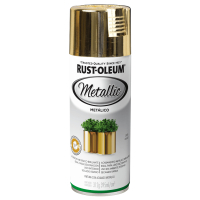Pintura Metálica en Aerosol Rust Oleum Metallic Oro