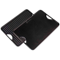 Plancha Hierro Curado Reversible 35x50cm Victoria 35716