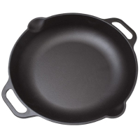 Sartén Paellera Hierro Fundido Curado 33cm Victoria
