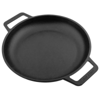 Sartén 2 Asas Hierro Fundido Curado 25cm Victoria