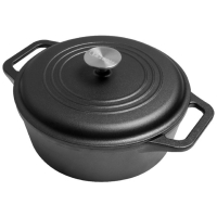 Olla Horno Holandés Hierro Curado 3,8lt Victoria