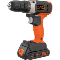 Taladro Atornillador Batería 20v Black + Decker BCD702C1