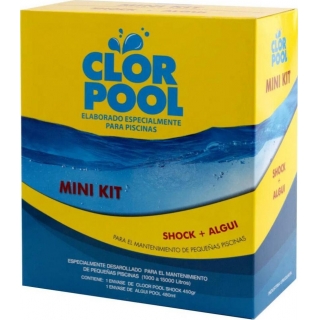 Mini Kit Shock + Alguicida para Piscinas Clorpool