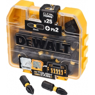 Set 25 Puntas Impacto Atornillador PH2 25mm DeWalt
