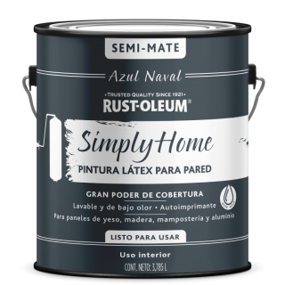 Pintura Látex Semi Mate Simply Home Azul Naval