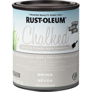 Pintura Tizada Exterior Chalked Rust Oleum Bruma