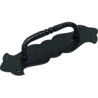 Manija Fija para Puerta 250mm Hierro Colonial Ab Brass