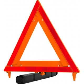 Baliza Triángulo Seguridad Reflectivo 43cm Truper