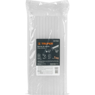 Barras De Silicona 1/2'' 13mm Largo 30cm Truper