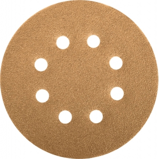 Disco Lija Con Velcro 5'' Lijadora Orbital Grano 80 Truper