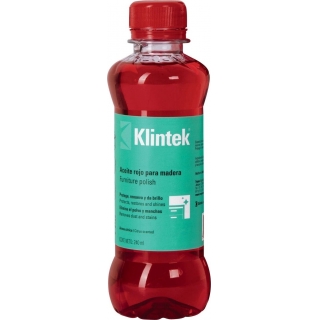 Aceite Rojo para Muebles Pisos de Madera Klintek 240ml