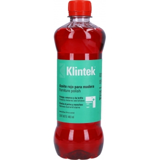 Aceite Rojo para Muebles Pisos de Madera Klintek 480ml