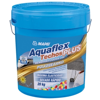 Membrana Líquida Poliuretano Aquaflex Techos Plus Mapei