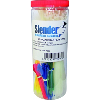 Precinto Collarín Zuncho Plástico Slender x 650