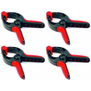 Kit 4 Prensas De Resorte Carpintero 8'' Urko 22-P