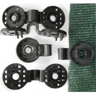 Broche Redondo De Nylon Para Malla Sombra Slender