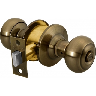 Cerradura Pomo Oval Puerta Baño Hermex CEPO-22B