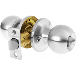 Cerradura Pomo Esfera Puerta Baño Hermex Basic