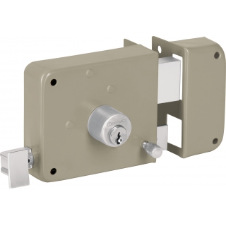 Cerradura Sobreponer Puerta 38mm Hermex Basic CS-75DP