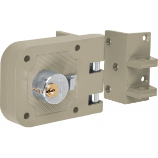 Cerradura de Sobreponer Puerta Corrediza Hermex