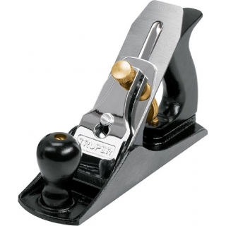 Cepillo Carpintero Manual Nº4 Base Lisa Truper 4L