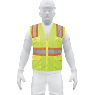 Chaleco Amarillo Reflectivo Con 6 Bolsillos Truper