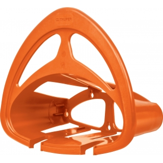 Portamanguera Plástico De Pared Naranja Truper