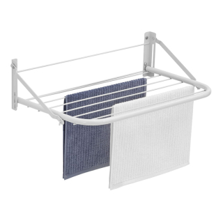Tendedero Ropa Toallero De Pared Acero Maxeb