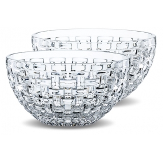 Set 2 Bols Cristal 15cm Bossa Nova Nachtmann