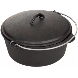 Olla Hierro Fundido Con Tapa 10 Litros