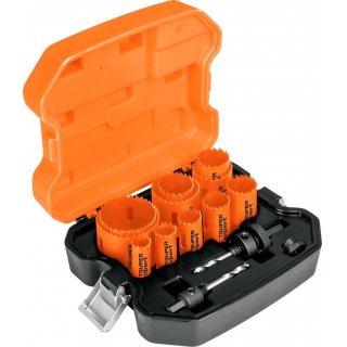 Juego 11 Sierras Copa Bimetal Truper KITB-11