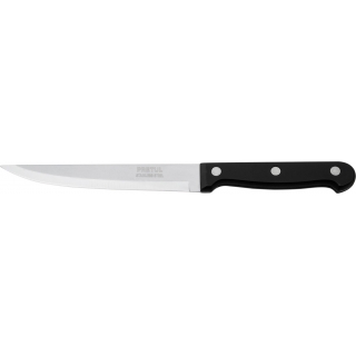 Cuchillo Asado Liso Acero Inox Mango Plástico Pretul