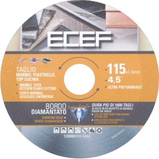 Disco De Corte Diamantado 4 1/2'' 115mm Ecef