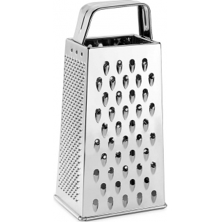 Rallador Acero Inoxidable 4 Lados Queso Vegetales Pujadas