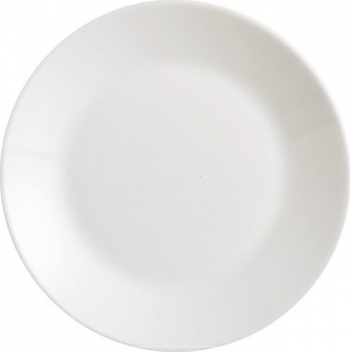 Plato Llano 25cm Blanco Zelie Arcopal Luminarc