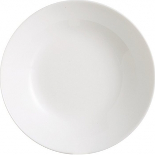 Plato Hondo 20cm Blanco Zelie Arcopal Luminarc