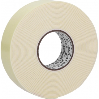 Cinta Doble Faz Espuma Blanca 25mm x 5mt Truper