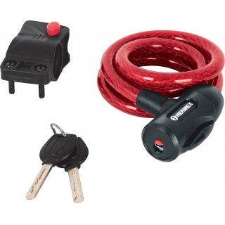 Candado De Cable Bicicleta Moto 100cm Hermex CB-12