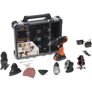 Taladro a Batería 6 en 1 MATRIX Black + Decker