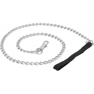 Correa Paseo Perro Cadena 3.5mm Largo 1.20mt Fiero