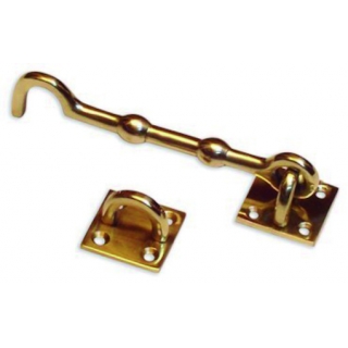 Gancho Contraviento de Bronce 125mm Ab Brass