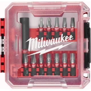 Kit 12 Puntas Impacto + Adaptador Milwaukee 48-32-4035