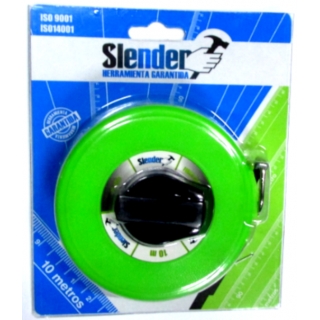 Cinta Métrica Agrimensor 50mt Fibra Vidrio Slender