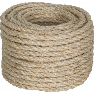 Cuerda Sisal Natural 8mm Rollo 15mt Fiero