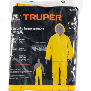 Equipo de Lluvia Pilot Impermeable Amarillo Truper